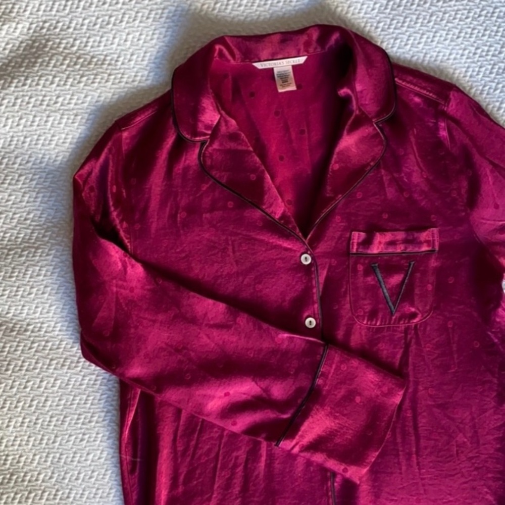 Looking for this: Satin pj long sleeve